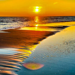 Sunset Ripples