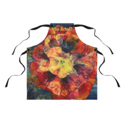 Who Arted? Bloomin' Denim Apron