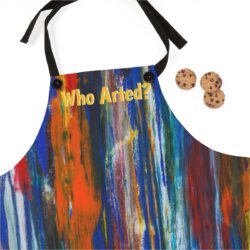 Who Arted? Denim Stripes Apron