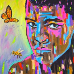 Muhammad Ali "Sting Like A Bee" Art Print