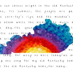 My Old Kentucky Home Print